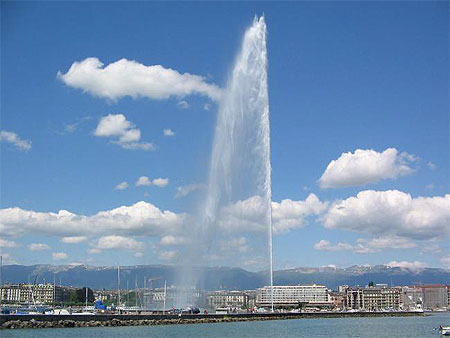 Photos du Jet d’eau Genève