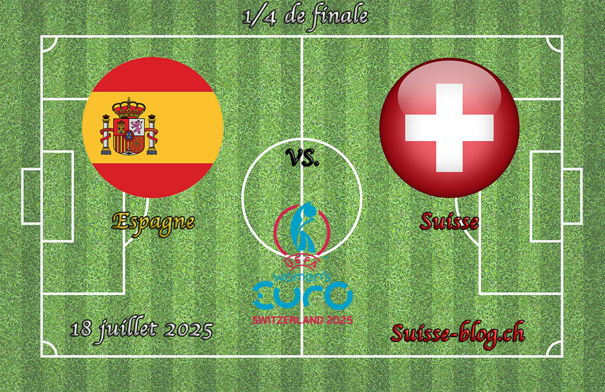 Match ESPAgne Suisse euro 2025
