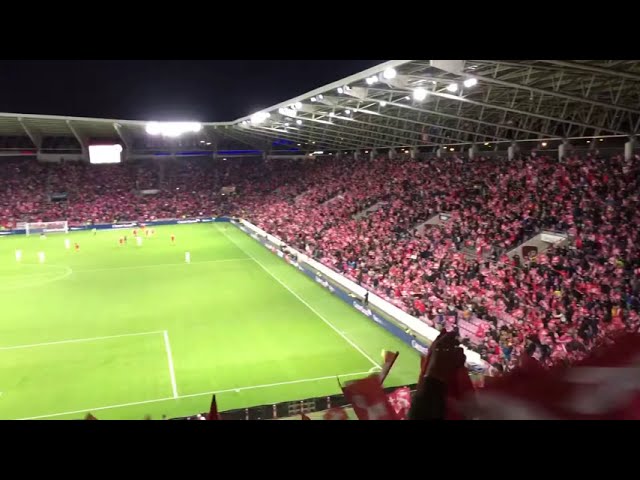 Stade de Genève match Suisse - Suède